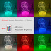 Anime My Hero Academia Shoto Todoroki Face Design Led Night Light Lamp