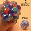 Colorful Grape Ball Antistress Toys Squishy Squish Toy