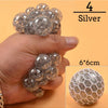 Colorful Grape Ball Antistress Toys Squishy Squish Toy