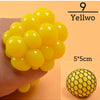 Colorful Grape Ball Antistress Toys Squishy Squish Toy