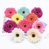 2/5/10 Pieces 10cm silk Gerbera scrapbooking wedding home decoration