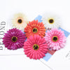 2/5/10 Pieces 10cm silk Gerbera scrapbooking wedding home decoration