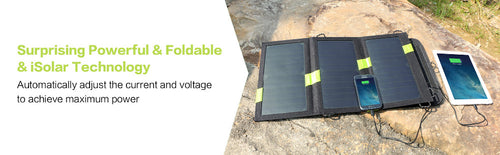 X-DRAGON 5V 20W High Efficiency Foldable Solar Panel Charger