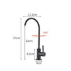 Black Kitchen Faucets Direct Drinking Tap