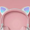 LED Cat Ear Noise Cancelling Headphones Bluetooth