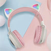 LED Cat Ear Noise Cancelling Headphones Bluetooth