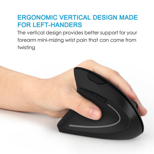 Ergonomic Vertical Wireless Mouse