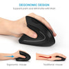 Ergonomic Vertical Wireless Mouse