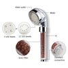 Color Changing LED Anion Spa Shower Head