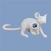 Nordic Resin Animal Rat Mouse Table Lamp Small Mini Mouse Cute LED Night