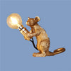 Nordic Resin Animal Rat Mouse Table Lamp Small Mini Mouse Cute LED Night