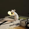 Nordic Resin Animal Rat Mouse Table Lamp Small Mini Mouse Cute LED Night