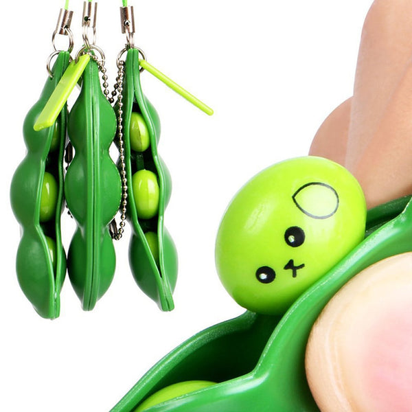 New Cute Kawaii Beans Squeeze Toys