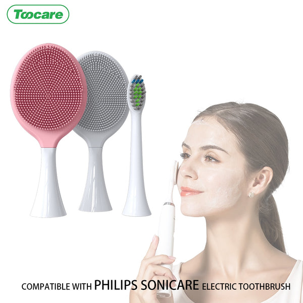 Silicone Facial Brush Heads