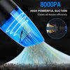 Upgraded Cordless Electric Compressed Air Duster-Blower & Vacuum