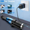 Upgraded Cordless Electric Compressed Air Duster-Blower & Vacuum