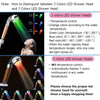 Color Changing LED Anion Spa Shower Head