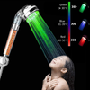 Color Changing LED Anion Spa Shower Head