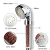 Color Changing LED Anion Spa Shower Head