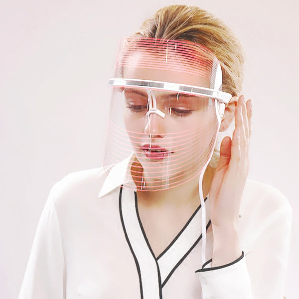 LED Photon Light Therapy Facial Mask Whitening Anti Aging Skin