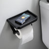 Wall Mounted Black Toilet Paper Holder