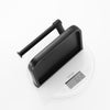 Wall Mounted Black Toilet Paper Holder
