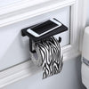 Wall Mounted Black Toilet Paper Holder