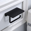 Wall Mounted Black Toilet Paper Holder