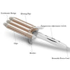 Professional Curling Iron Ceramic Triple Barrel Hair Styler Hair Waver