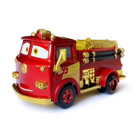 Cars Disney Pixar Toys New Golden Fire Rescue Car