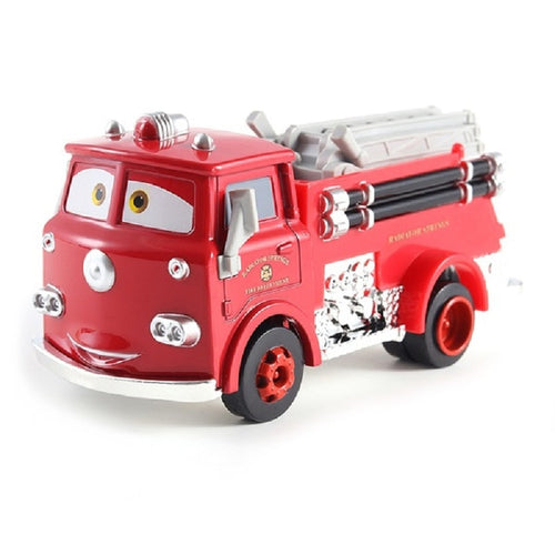 Cars Disney Pixar Toys New Golden Fire Rescue Car