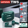 NEW Lenovo LP1 TWS bluetooth Earbuds IPX4 Waterproof Sport Headset Noise Cancelling HIFI Bass Headphone with Mic Type-C Charging