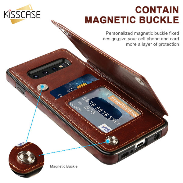 Card Slot Flip Wallet Case