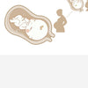 Baby Cotton Portable Travel Crib Bed