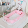Baby Cotton Portable Travel Crib Bed