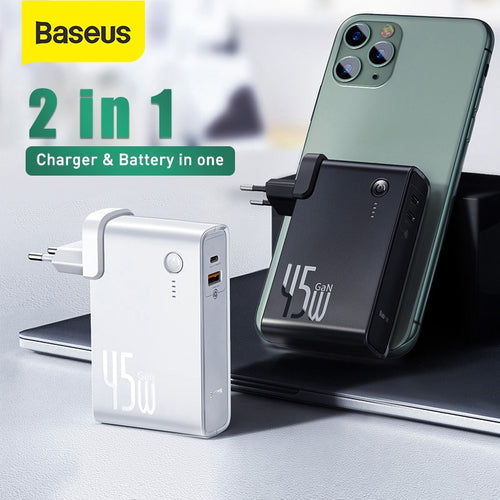 Baseus GaN Power Bank Charger 10000mAh