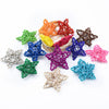 5pcs cheap artificial straw ball stars and love wedding home