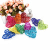 5pcs cheap artificial straw ball stars and love wedding home