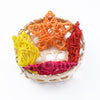 5pcs cheap artificial straw ball stars and love wedding home