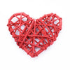 5pcs cheap artificial straw ball stars and love wedding home