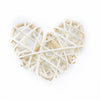 5pcs cheap artificial straw ball stars and love wedding home