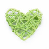 5pcs cheap artificial straw ball stars and love wedding home