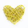 5pcs cheap artificial straw ball stars and love wedding home
