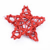 5pcs cheap artificial straw ball stars and love wedding home