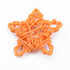 5pcs cheap artificial straw ball stars and love wedding home