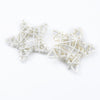 5pcs cheap artificial straw ball stars and love wedding home