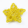 5pcs cheap artificial straw ball stars and love wedding home
