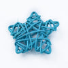5pcs cheap artificial straw ball stars and love wedding home