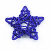 5pcs cheap artificial straw ball stars and love wedding home