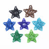 5pcs cheap artificial straw ball stars and love wedding home